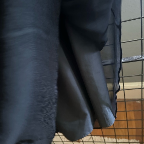 J. Crew Black Sleeveless V-Neck Cocktail Dress - Picture 7 of 10